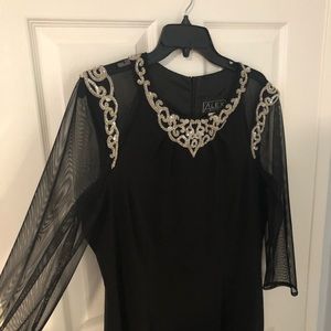 Beautiful Dressy Black Dress (16) but fits more like 14, see measurements